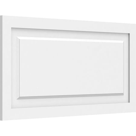 Ekena Millwork Harrison Raised Panel Decorative Wall Panel, 36"W x 18"H x 5/8"P WALP36X18X062HAR